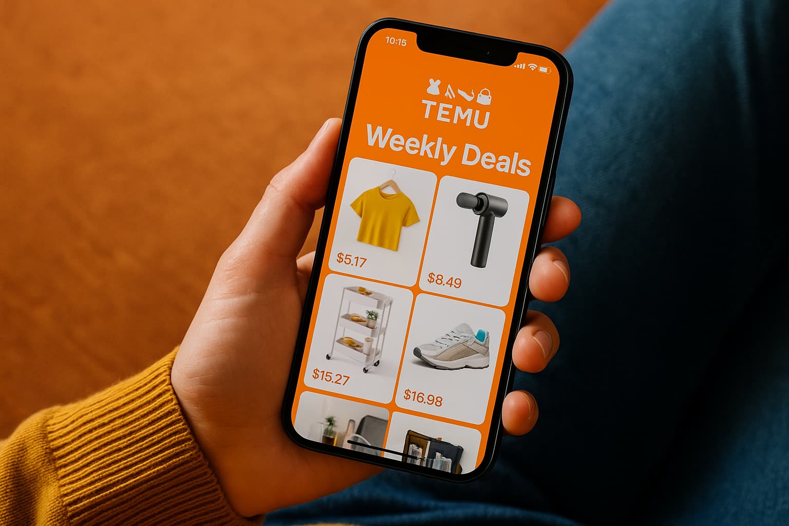 Descoperă cele mai bune oferte săptămânale Temu acum