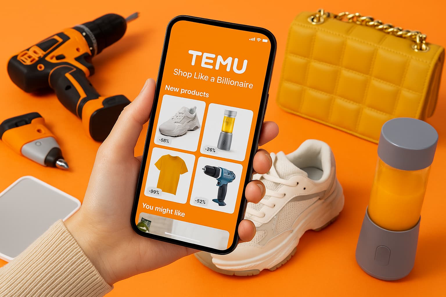 Descoperă cele mai noi produse Temu pentru cumpărături inteligente