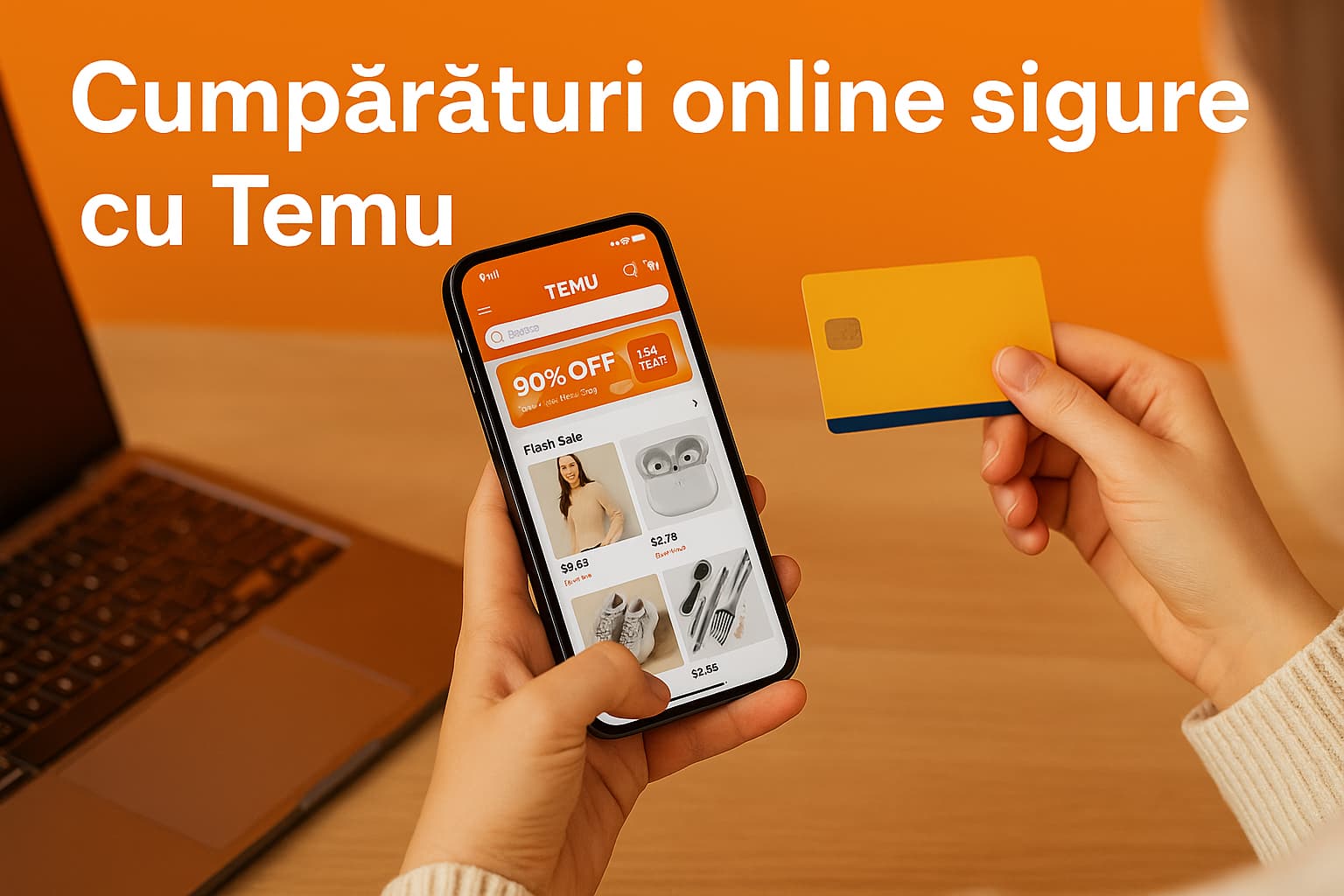 Cumpărături online sigure cu Temu: cum să economisești inteligent fără riscuri