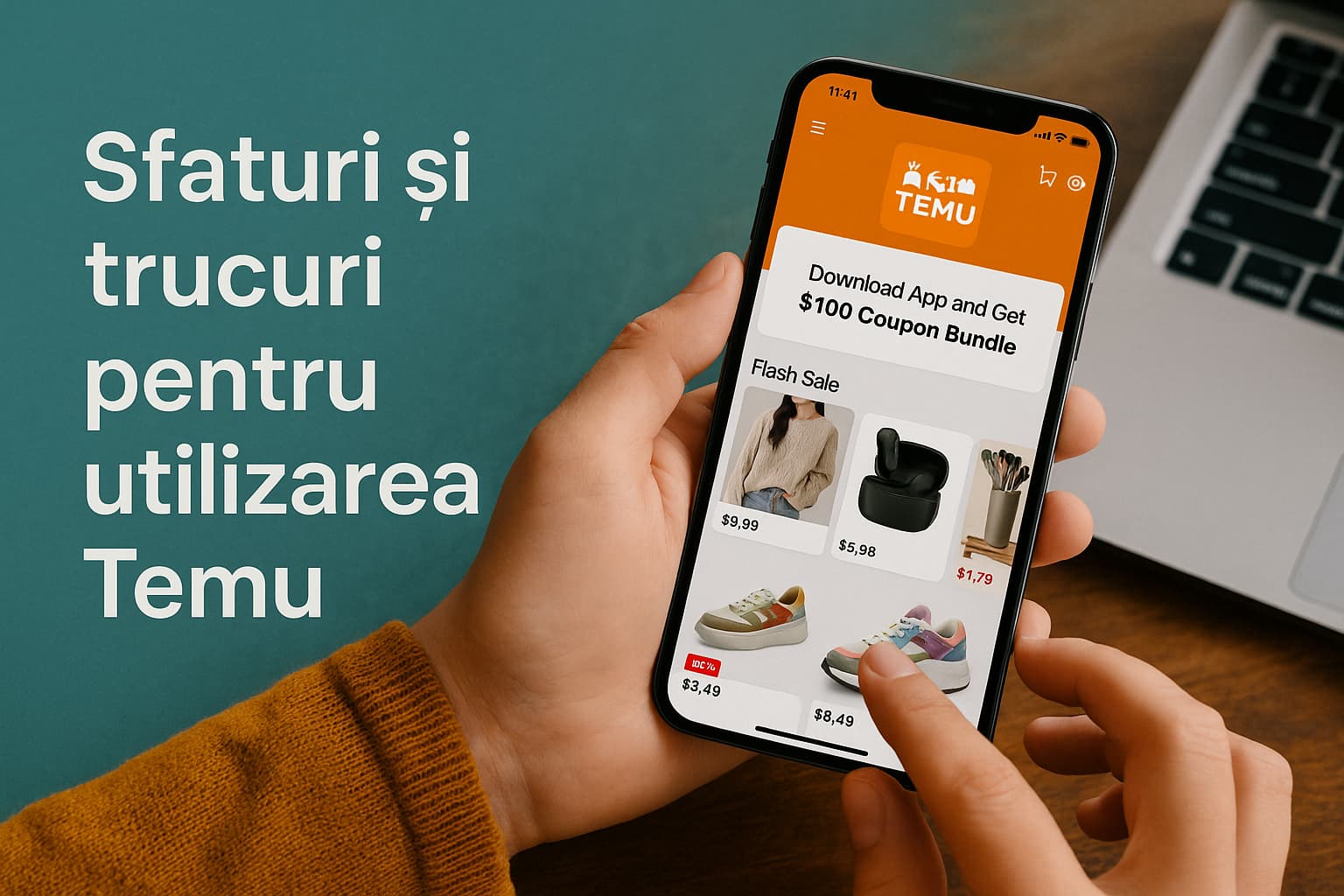 Cele mai utile sfaturi și trucuri pentru utilizarea Temu