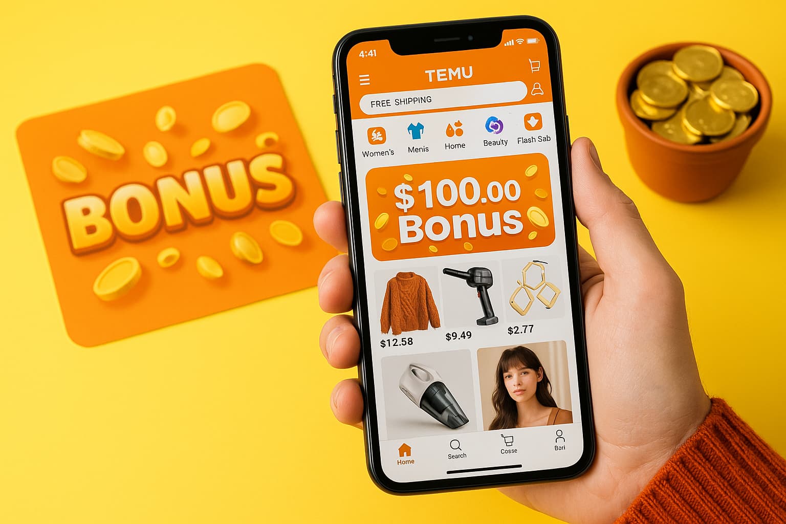 Bonus pentru înregistrare nouă pe Temu: Ghid complet pentru utilizatori