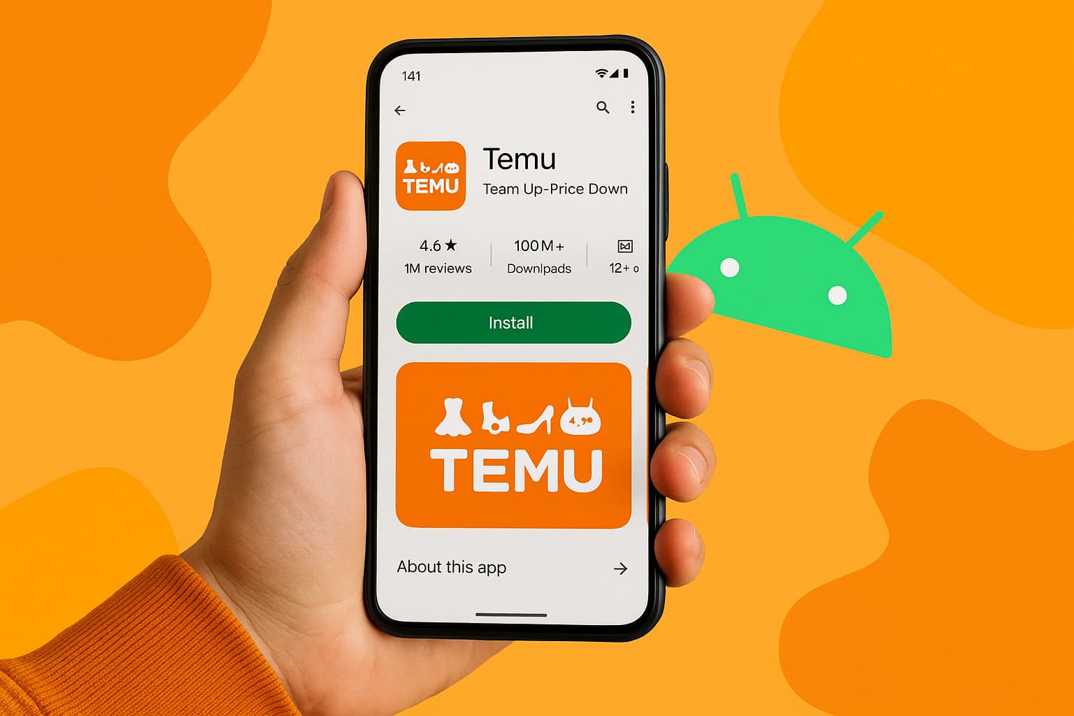Descarcă aplicația Temu pentru Android și transformă modul în care faci cumpărături