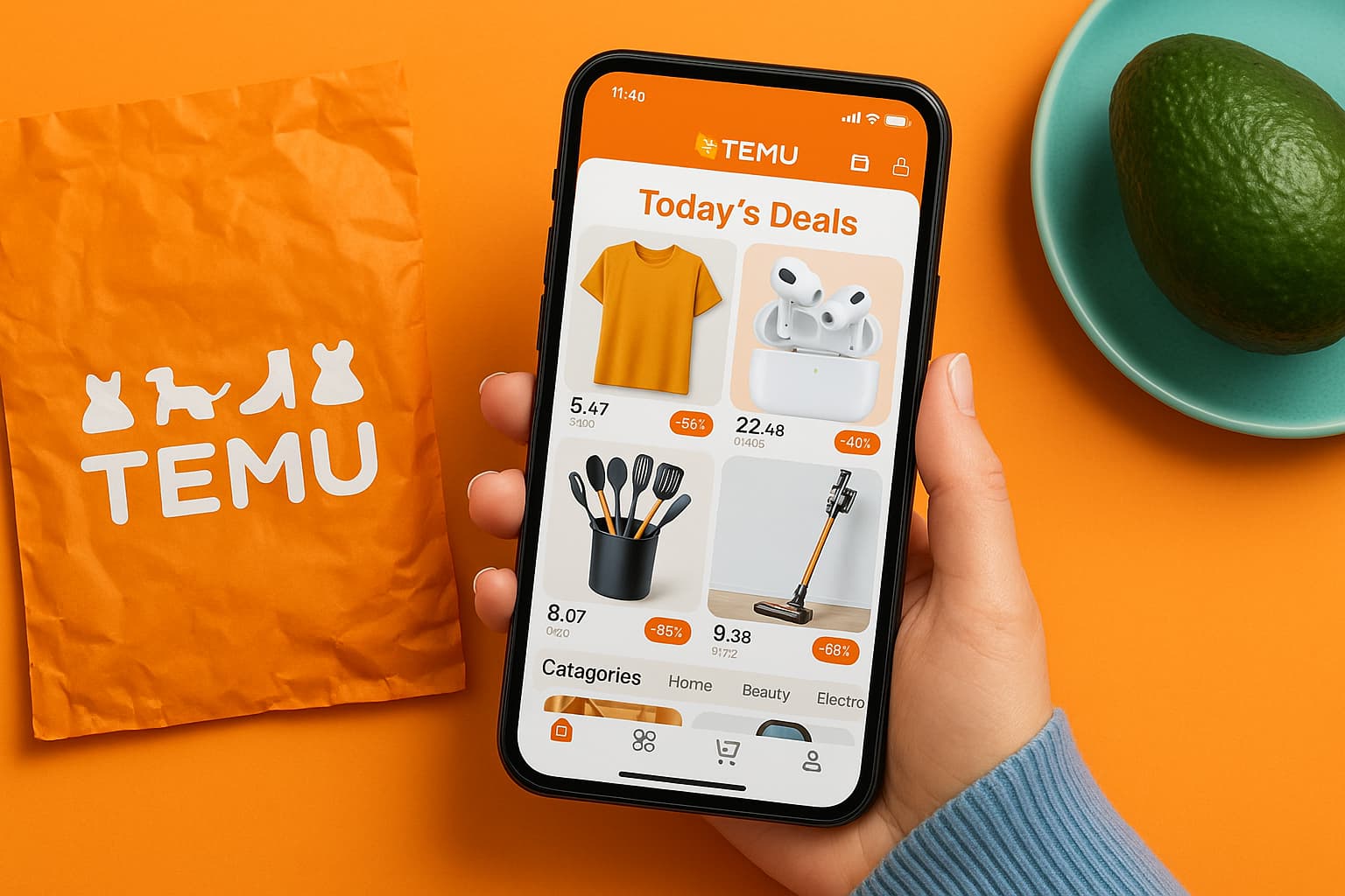 Ofertele de azi pe Temu la un nivel complet nou