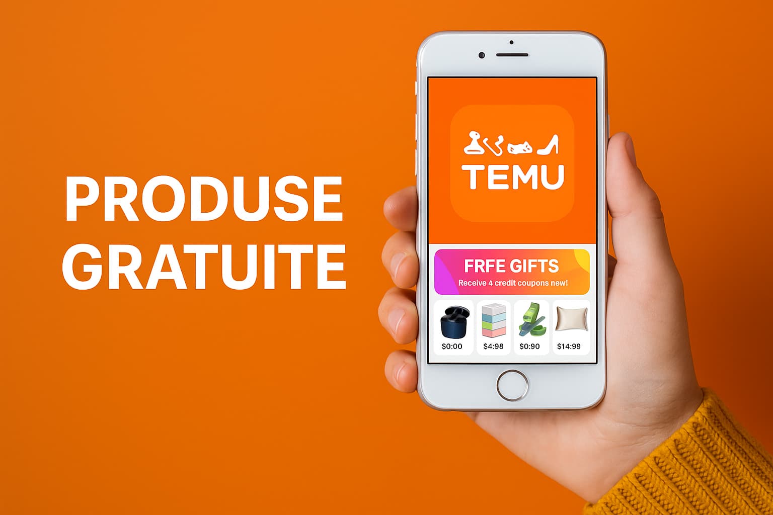 Produse gratuite Temu – Oportunitatea de a descoperi ofertele ascunse ale aplicației