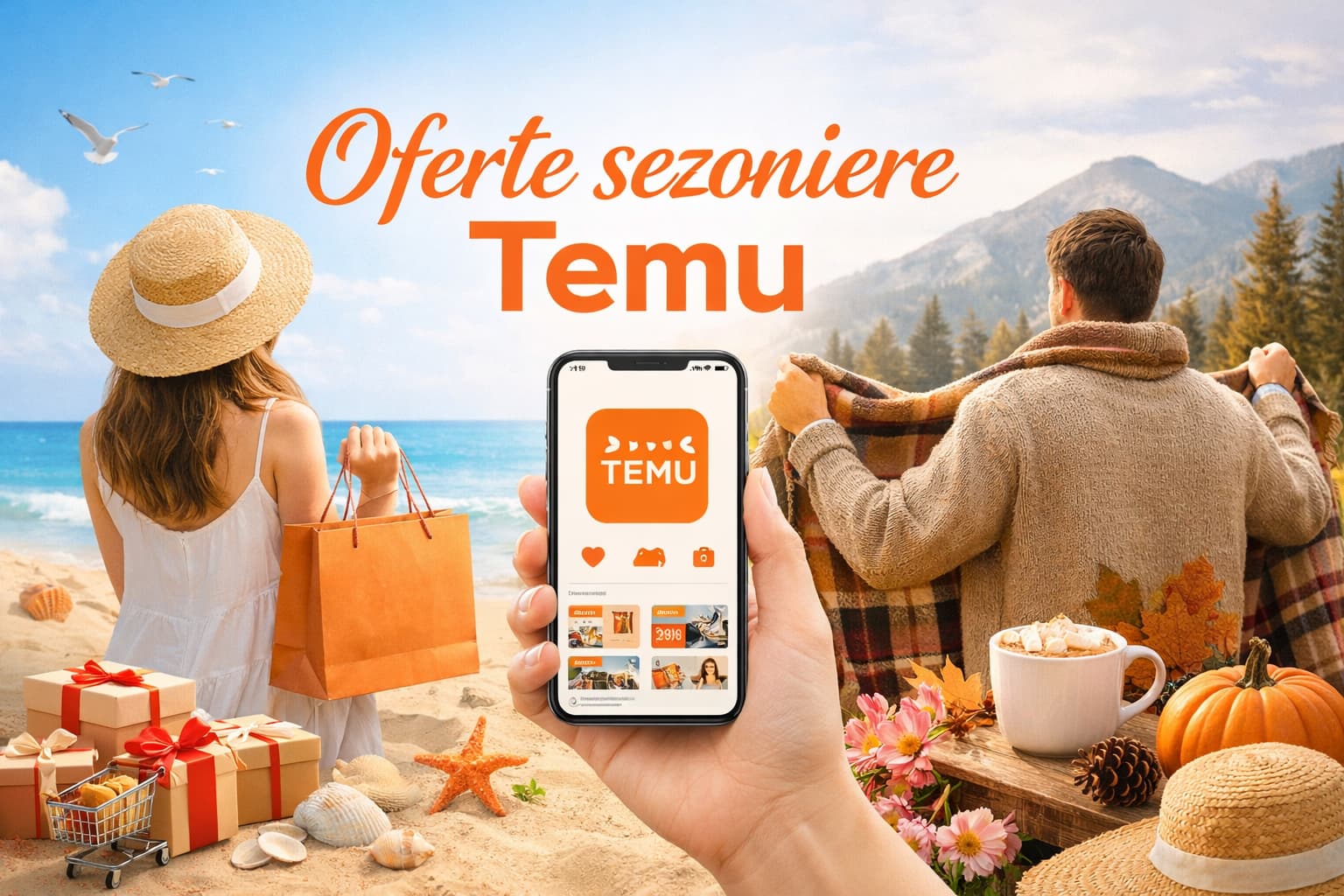 Oferte sezoniere Temu pentru cumpărături inteligente