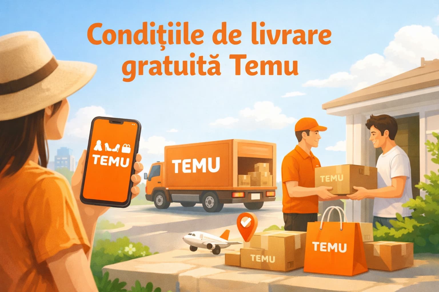 Condițiile de livrare gratuită Temu explicate clar